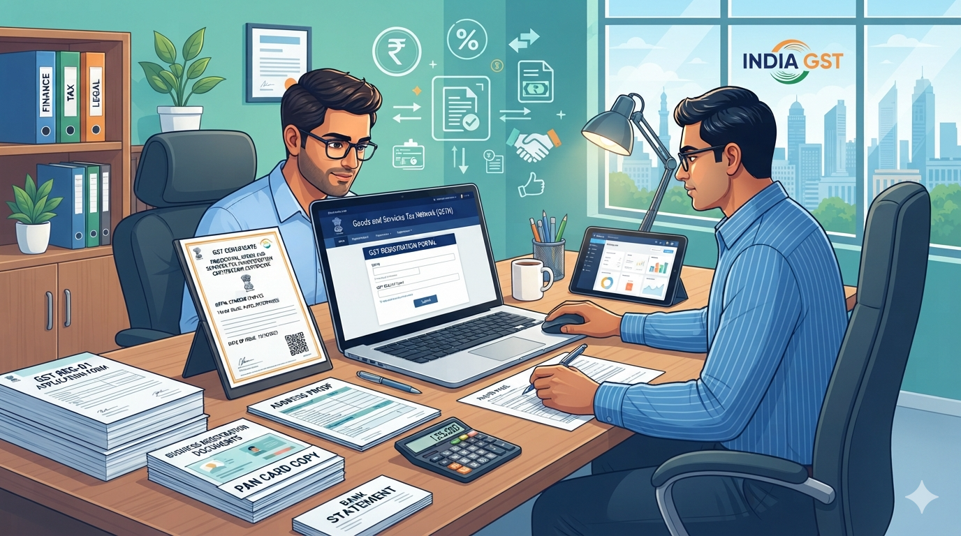 GST Registration in India: Complete Step-by-Step Guide in 2026